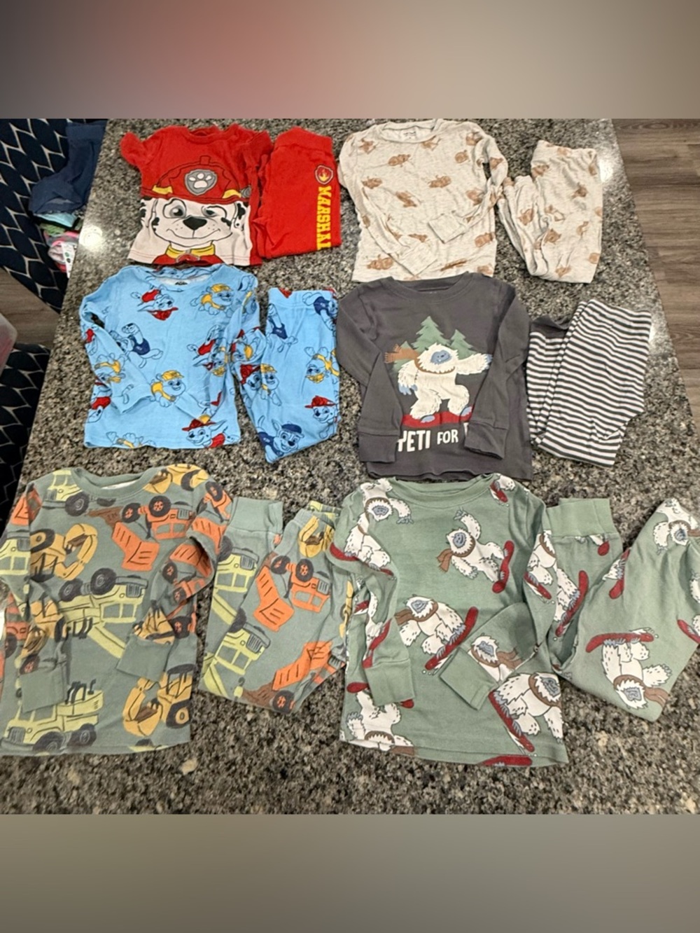 Boys 4T Pajama Bundle